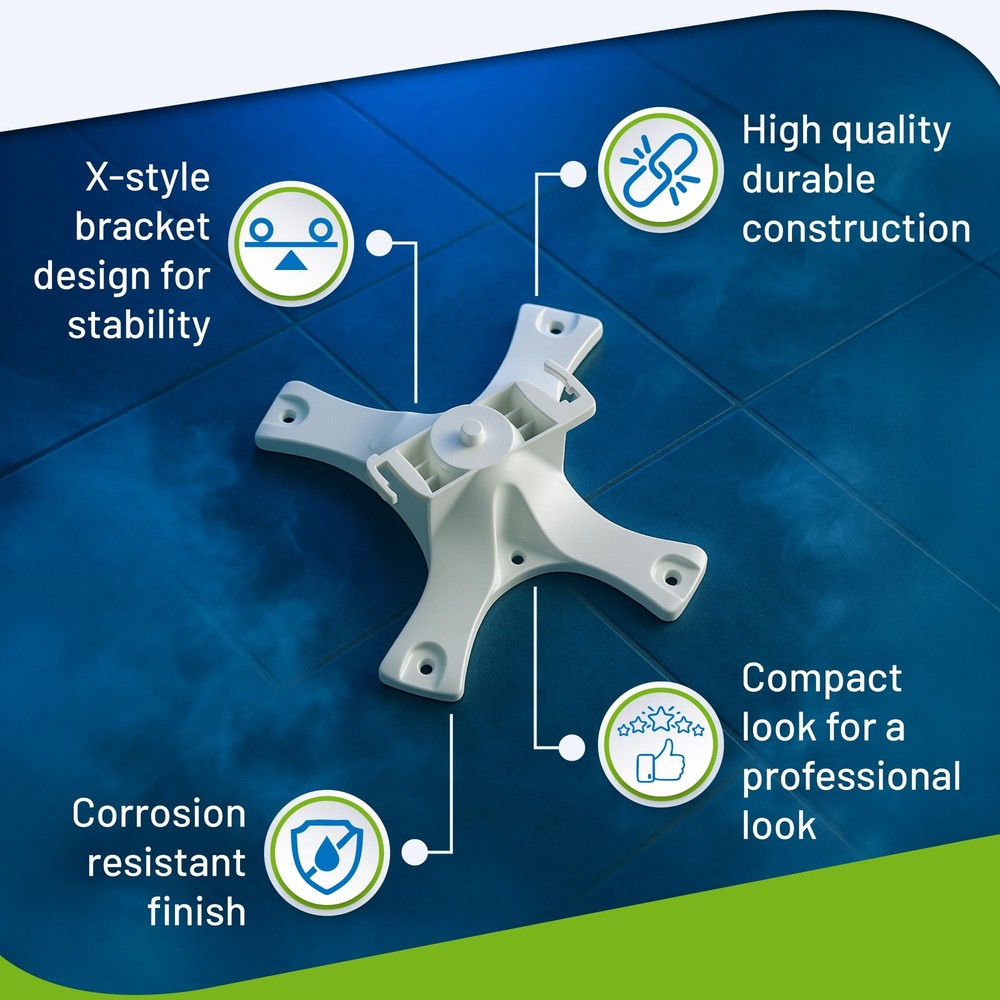 Aruba JW047A Network Device Wall/Ceiling Mount Kit (White)