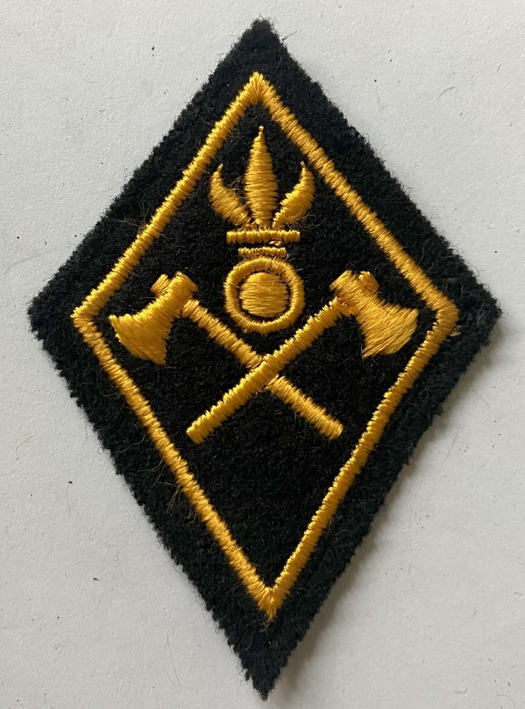 Switzerland, Swiss Army Collar patch for Engineers (obsolete pattern)