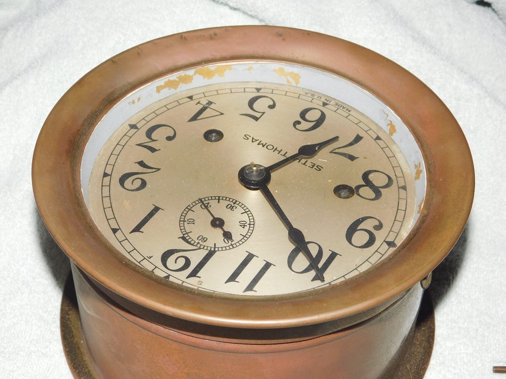 Antique Seth Thomas Ships Clock
