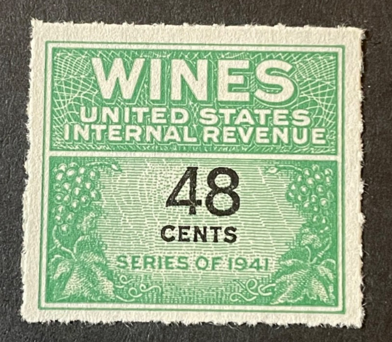 Stamps US Scott #RE138 never hinged