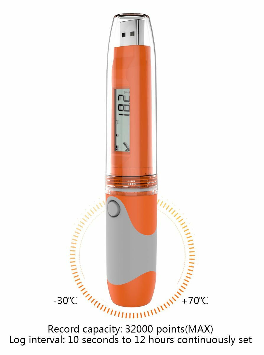 Elitech RC-51H Temperature Humidity Data Logger Thermometer Monitor Recorder