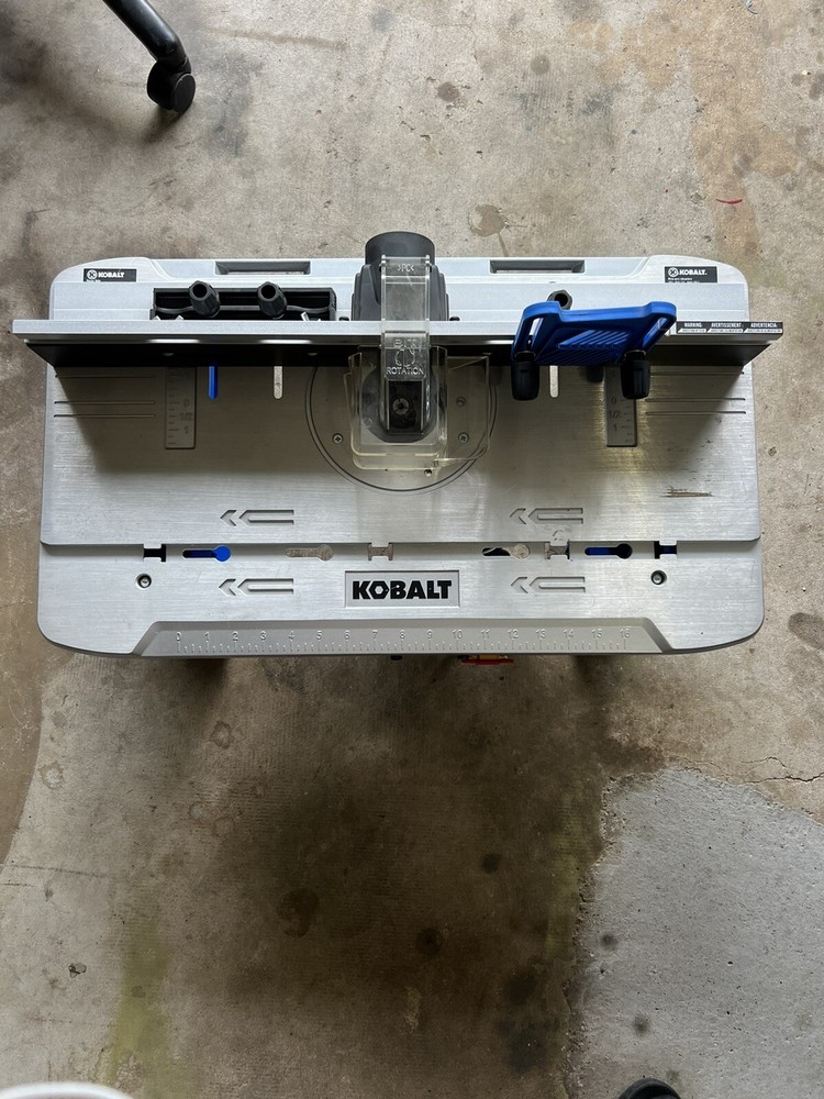 Kobalt Router Table Kit