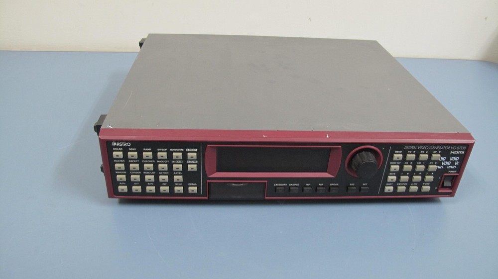 ASTRO Programmable Video Signal Generator Model VG870B