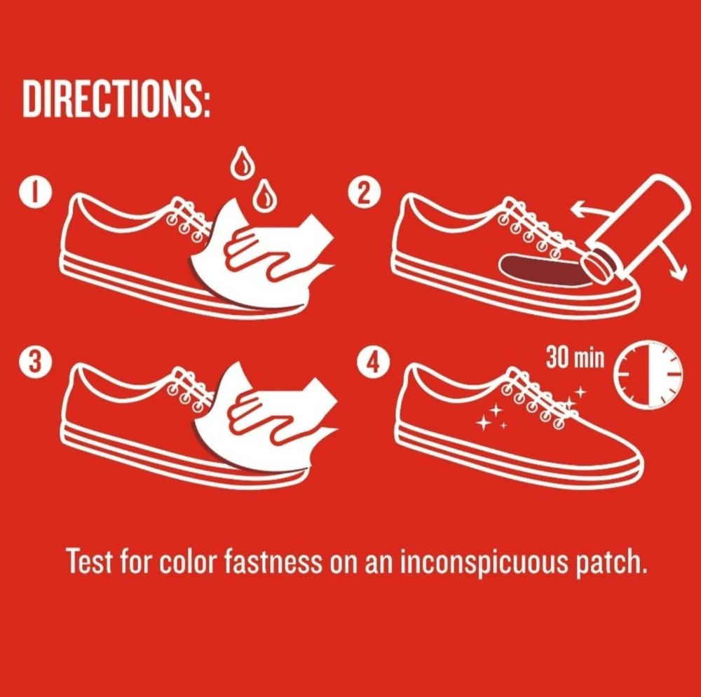 2 Pack Kiwi Sneaker Cleaner Step 01 2.5oz. Each Step 1