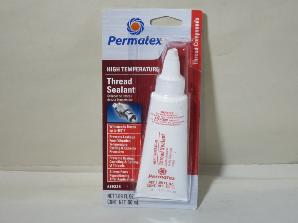 Permatex 59235 High Temperature Thread Sealant, 50 ML