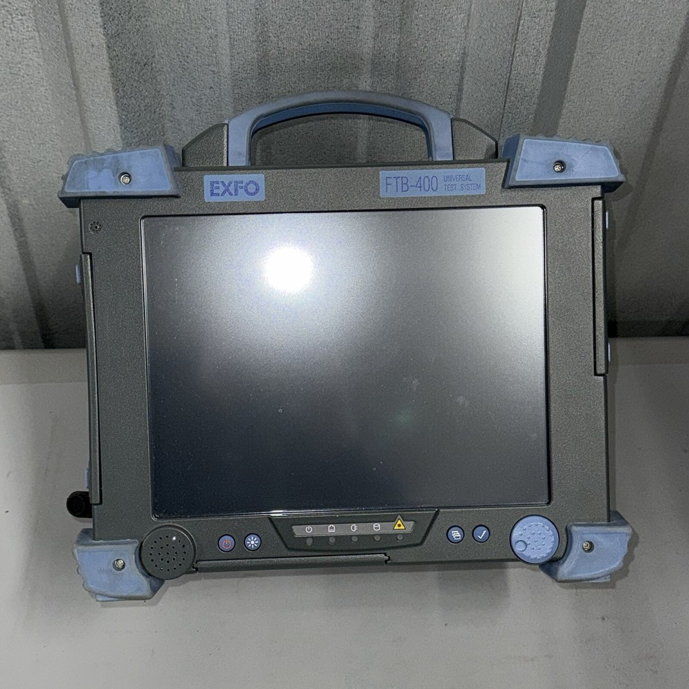 EXFO FTB-400 GP-407 Universal Fiber Optic Test System Mainframe - Tested