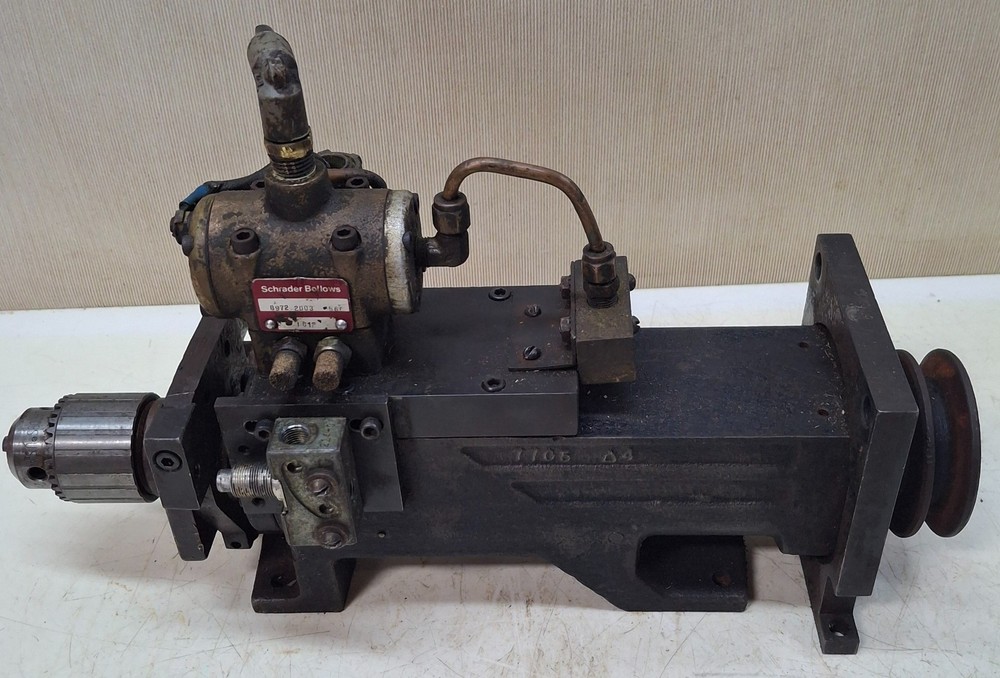 Automatic Drill/Tapping Head Spindle Assembly Schrader Bellows Pneumatic Control