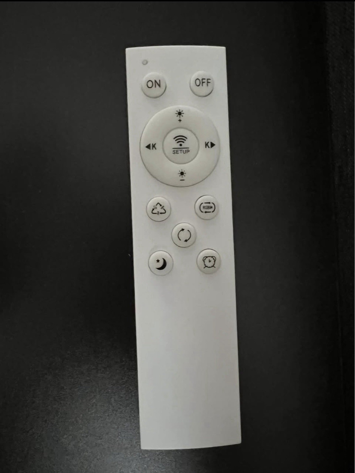 Smart LED Floor Lamp, Remote & App Control, Dimmable, Black/White