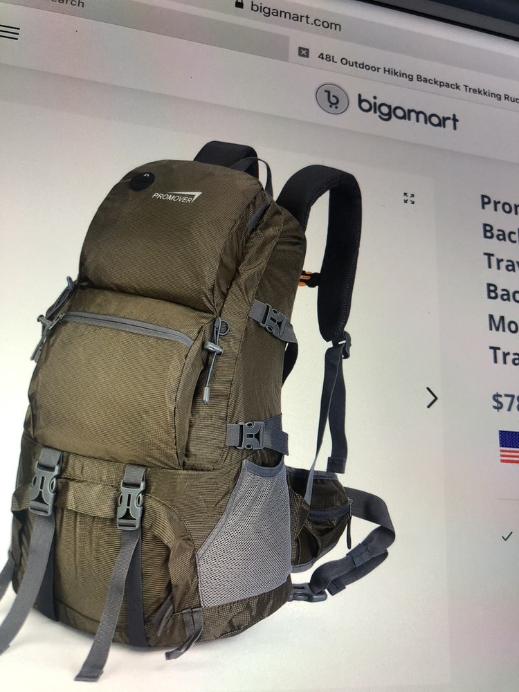 ProMover 48L Hiking Lightweight backpack