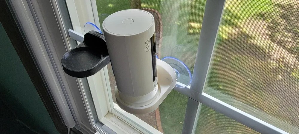 V2 Window Mount for Ring indoor camera with Suction Cups