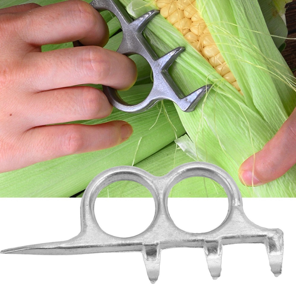 Aluminum Alloy Corn Quick Husker High Hardness Corn Peeling Tool Kitchen Gadgets