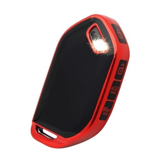 Advanced soft TPU key Cover Suitable for Type B key case Red (Single Shell)
