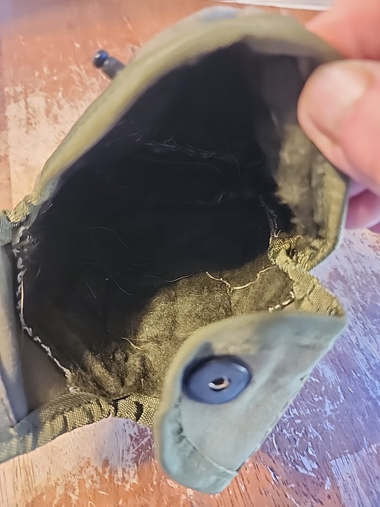 ORIGINAL WWII US ARMY M1942 CANTEEN CARRIER COVER-OD#7 GREEN