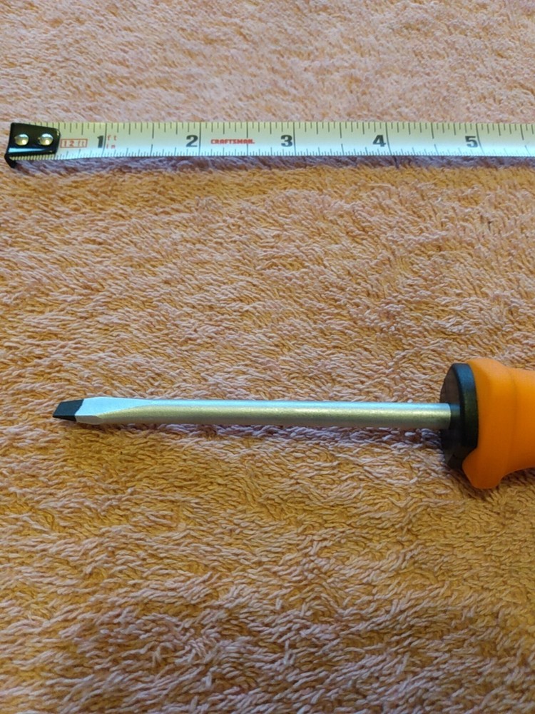 Matco Tools Slotted Screwdriver Orange New