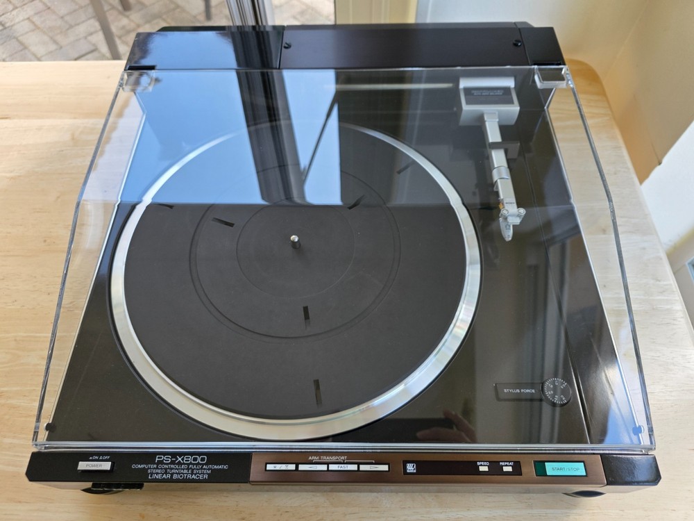 Sony PS-X800 Linear Biotracer Turntable - Nice!