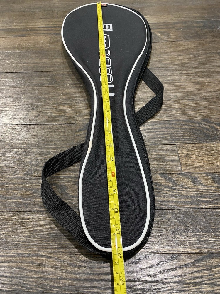 Wilson NCODE Squash Racquet Cover Bag Case w/ Strap Black Fits Most Squash