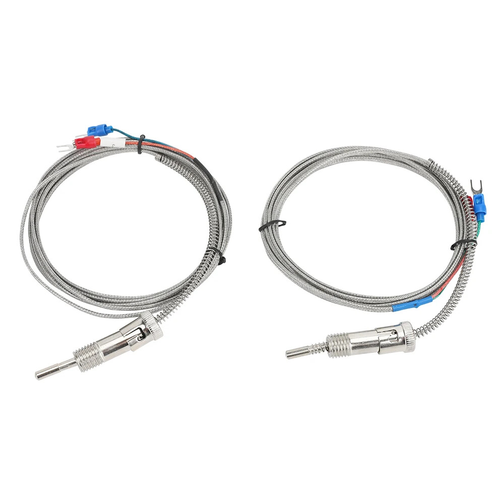 M12 *1.5 thread spring 0-600℃ K J type thermocouple industry temperature sensor