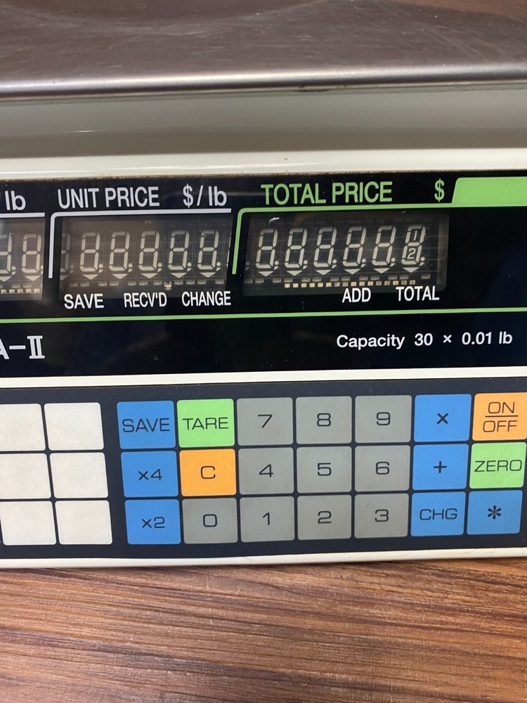 NOT WORKING FOR PARTS Ishida Counting Weighing Computing Scale NOVA-II