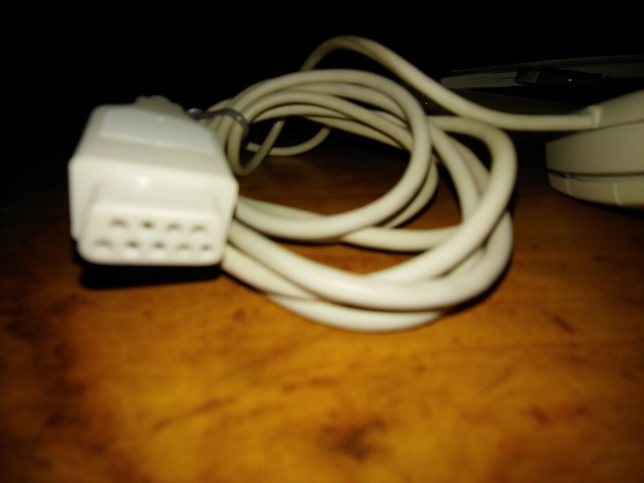 Nimble 1990s 3-Button Trackball Mouse - vintage hardware