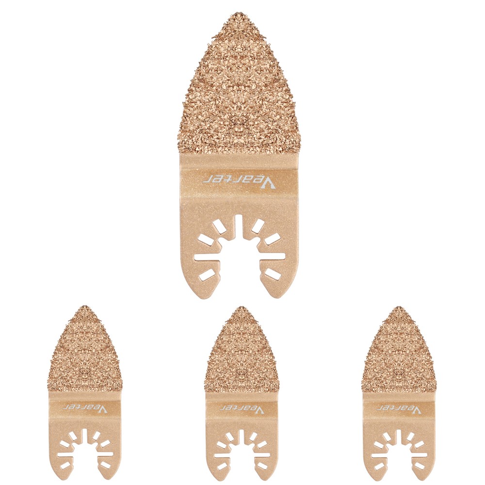 4PCS Oscillating Tool Finger Sanding Pads Multi Tool Fein Multimaster Compatible