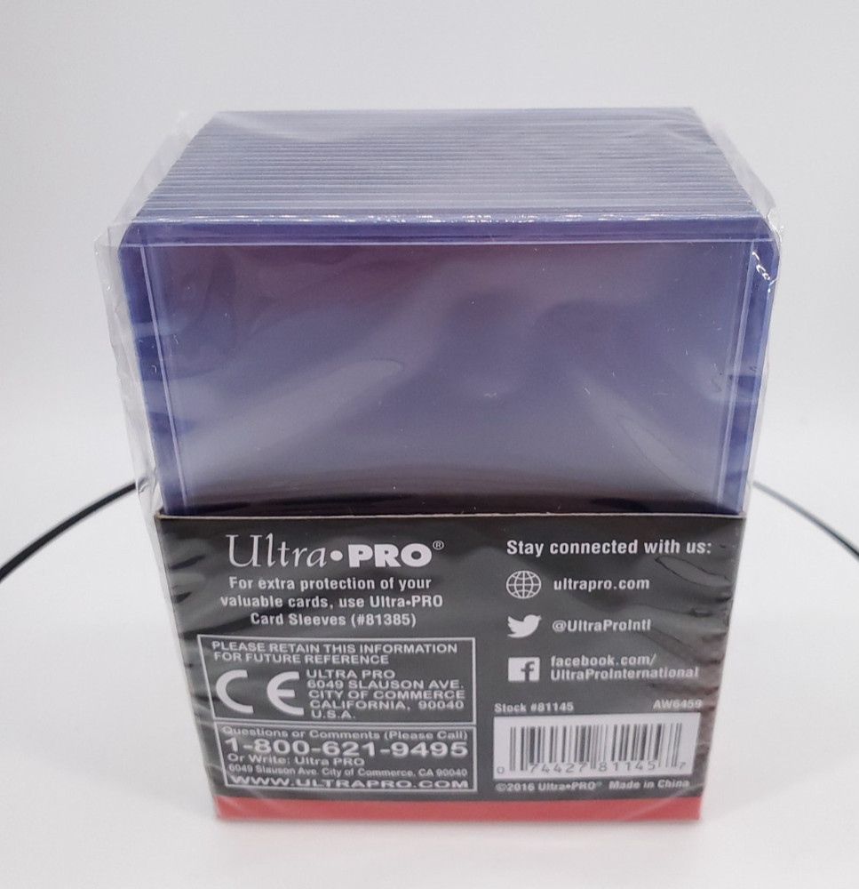 Ultra Pro 3 X 4 Premium Toploader 25 pack