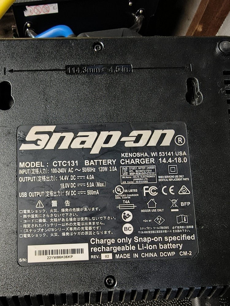 Snapon Impacts And Batteries