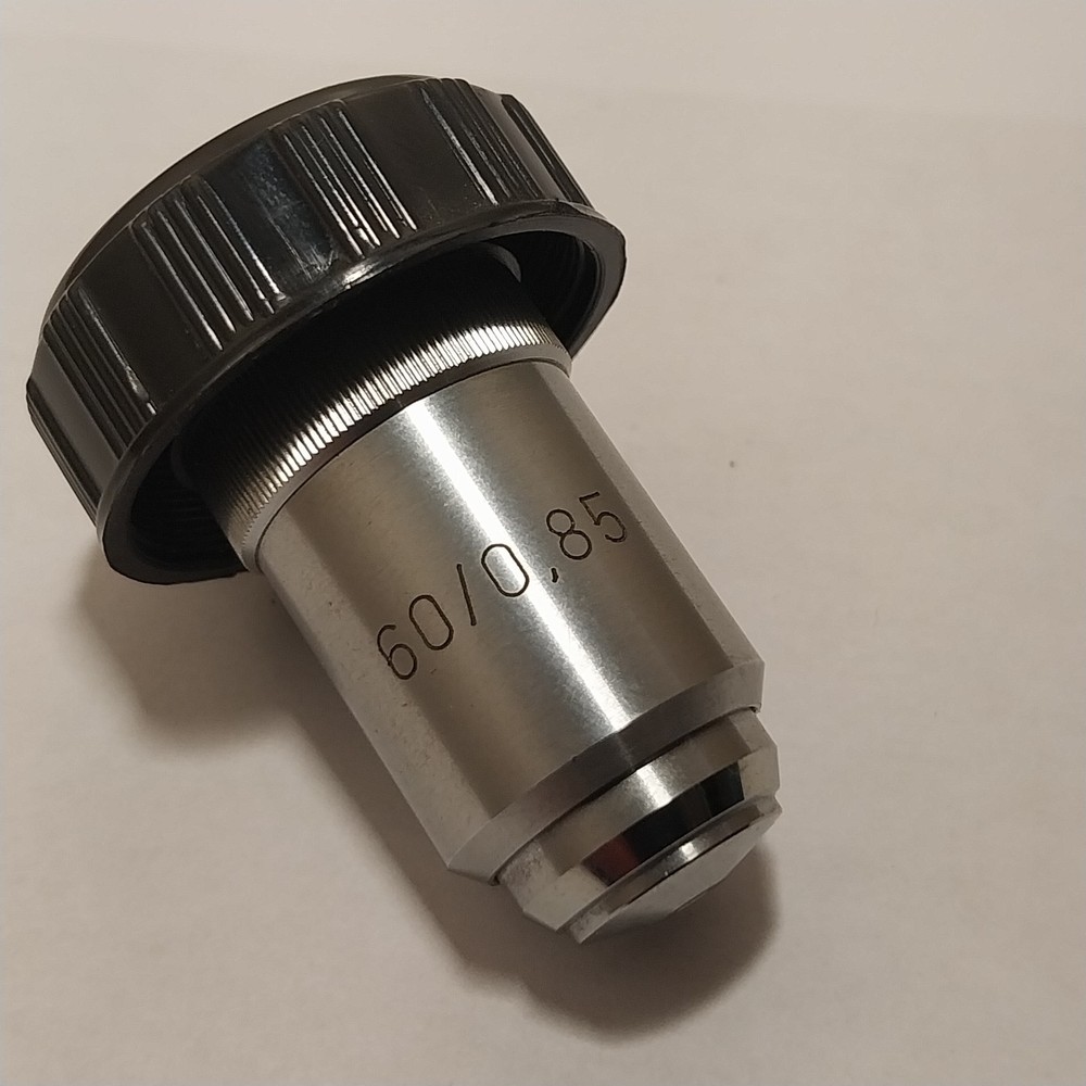 Hacker Microscope Objective Lens 60/0.85 With Plastic Objective Case