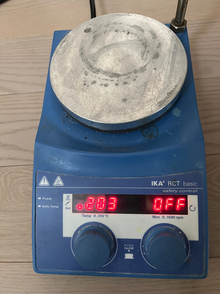 IKA RCT basic  hotplate  stirrer  digital magnetic hot plate heating stirring