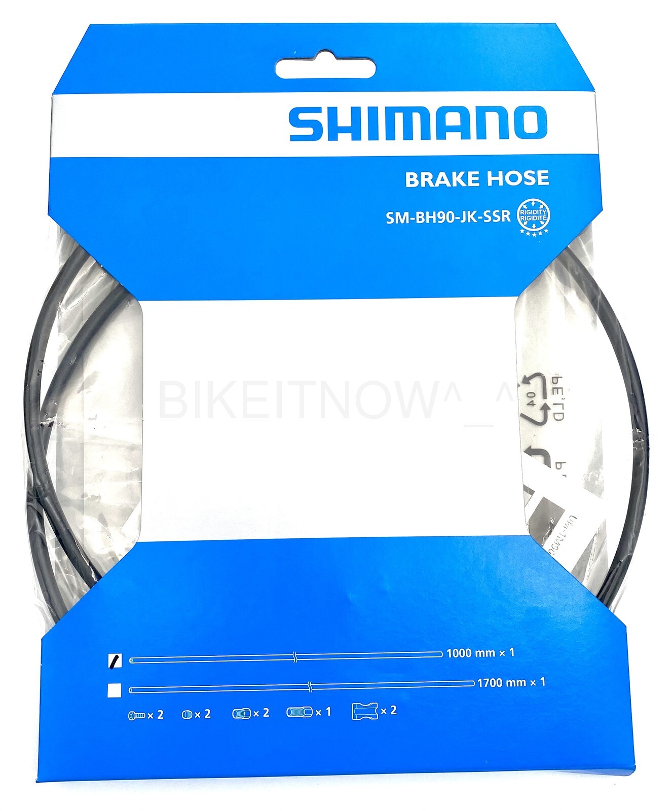SHIMANO SM-BH90-JK-SSR Disc Brake Hose Set 1000+1700mm, for Dura-Ace Ultegra 105