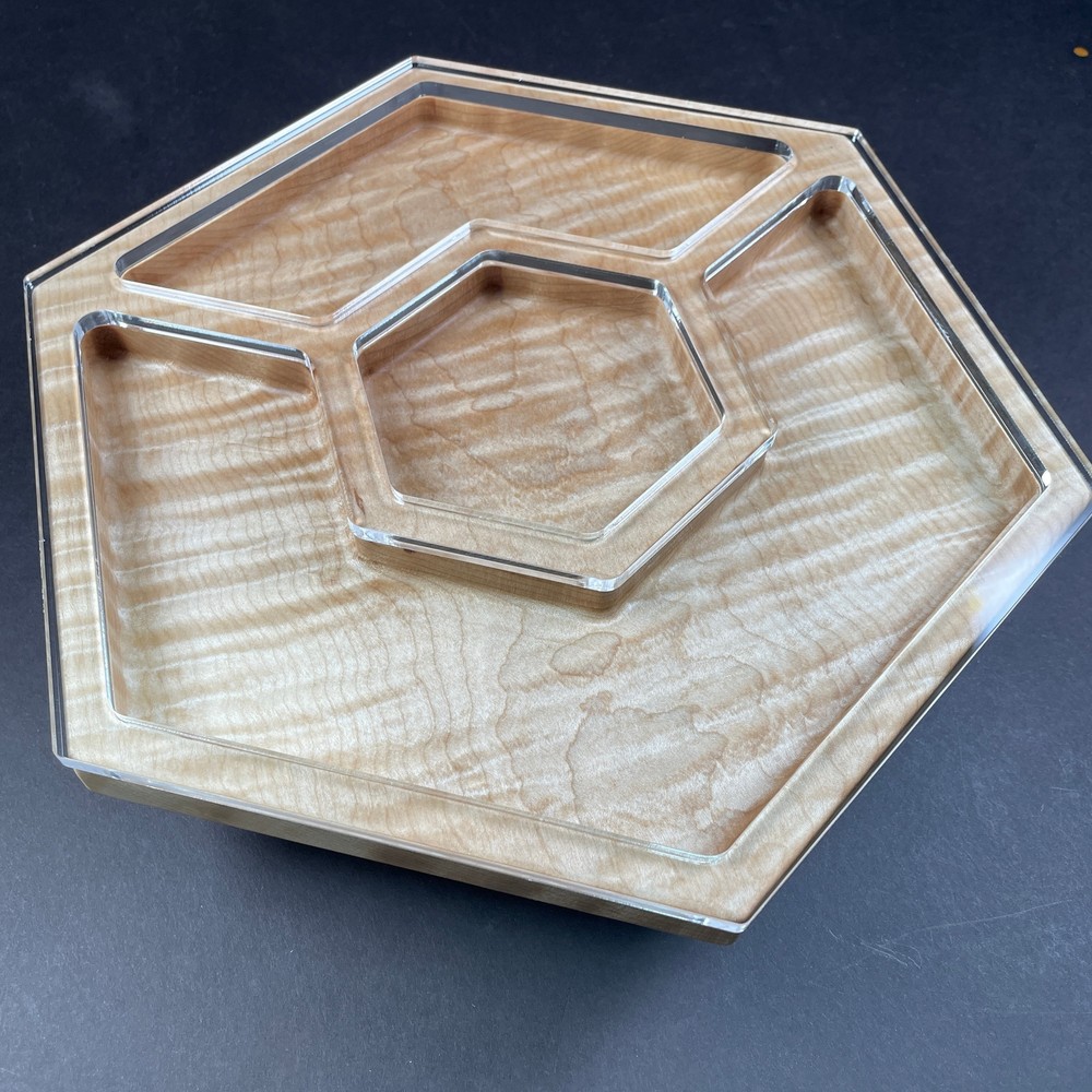 Valet Tray Acrylic Router Template
