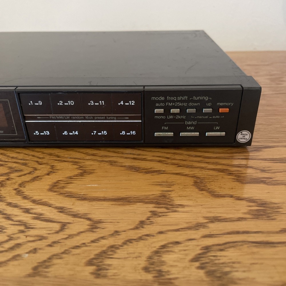 Technics ST-8L Quartz FM/AM Stereo Tuner Black – Stack Power