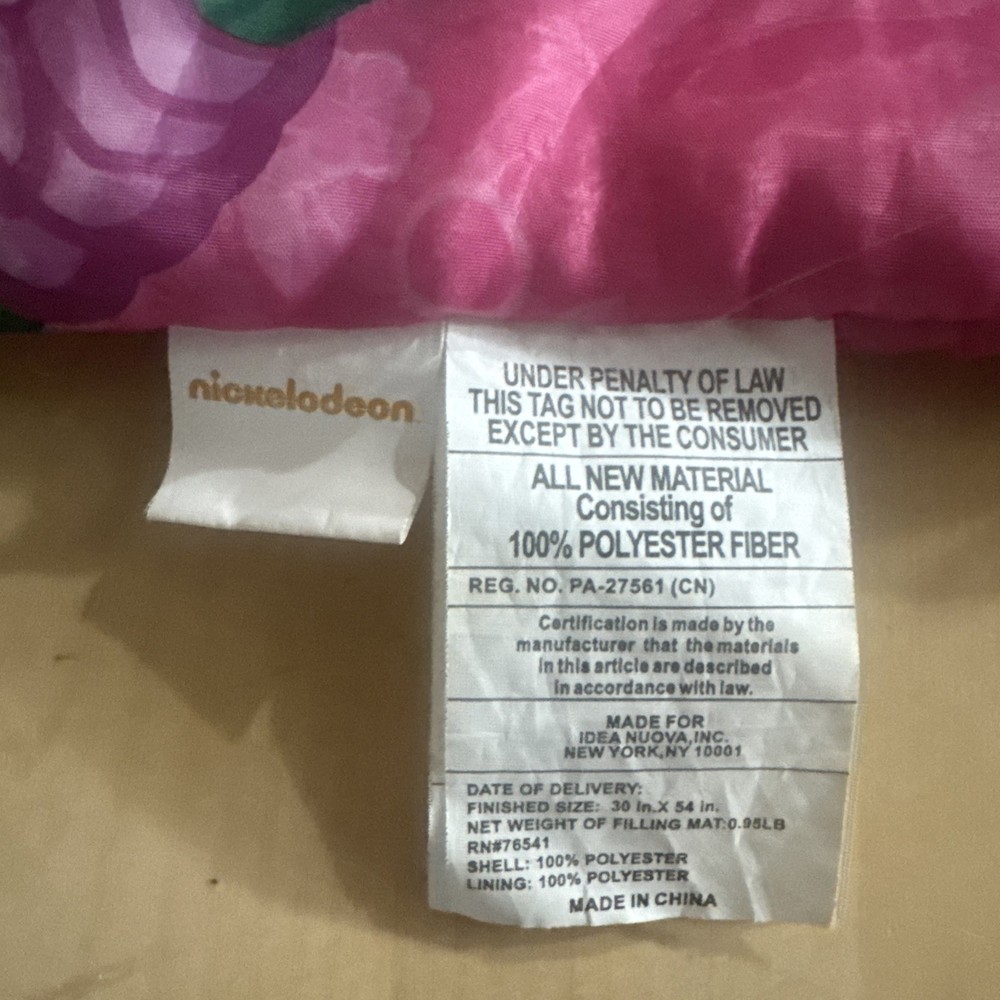 Y2K Dora the explorer sleeping bag 2011