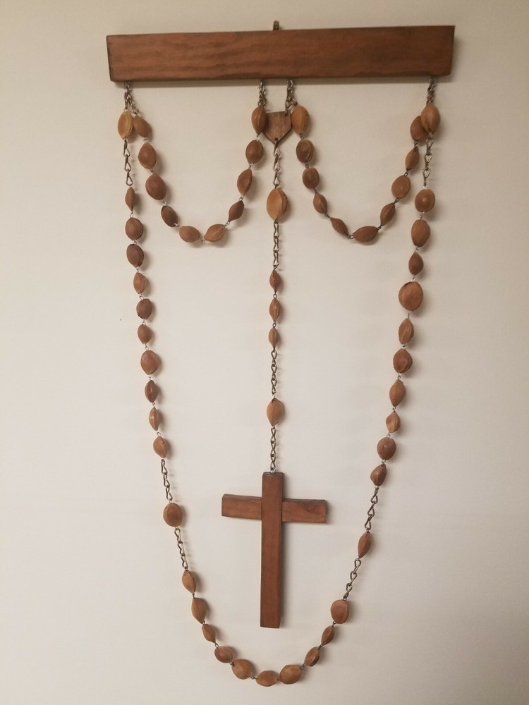 Handmade Apricate Stone Wall Rosary