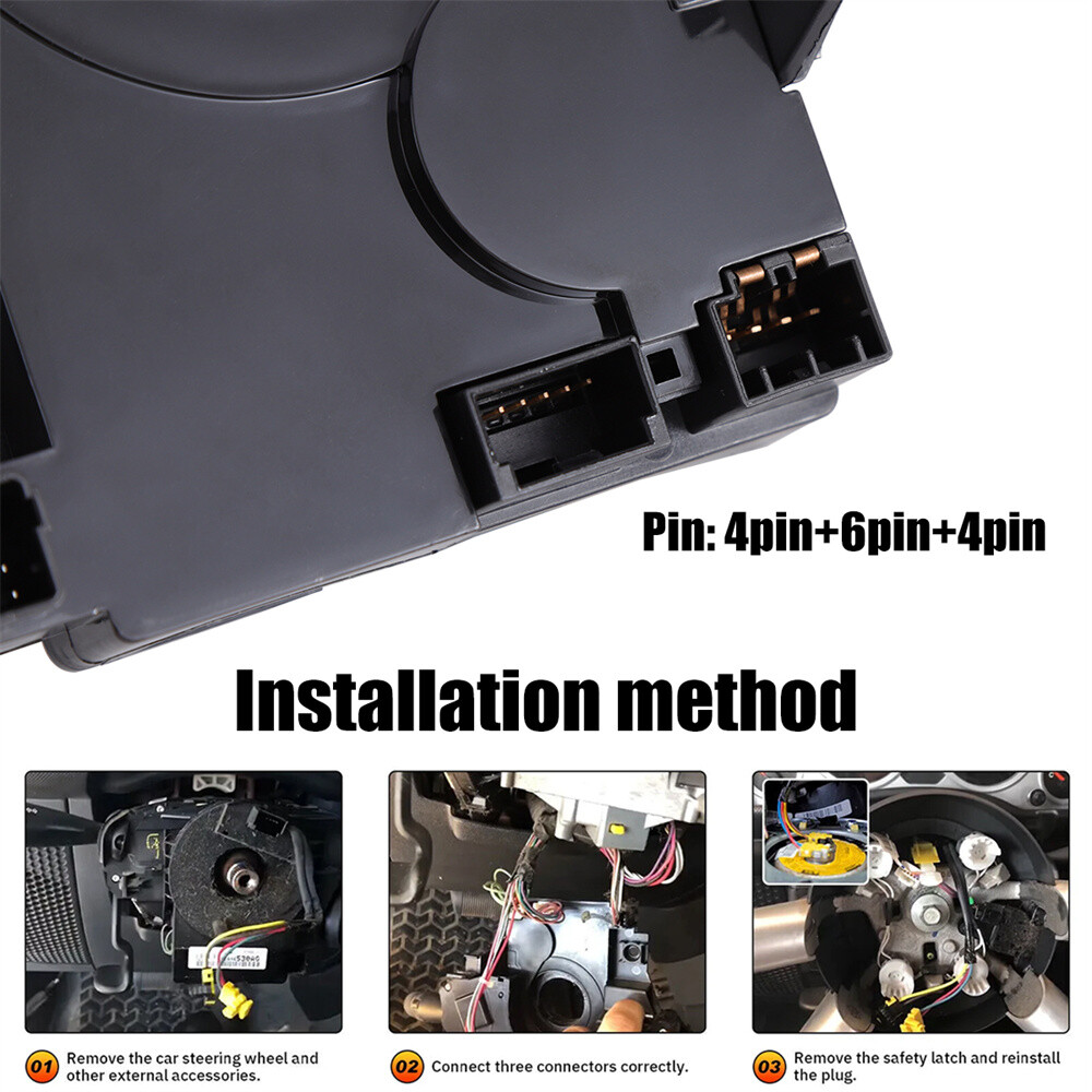 Clock Spring For Jeep Wrangler JK 2007-2018 With Angle Sensor Steering Wheel