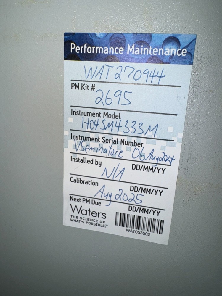 Waters e2695 Alliance Separations Module HPLC System 2695 #17264