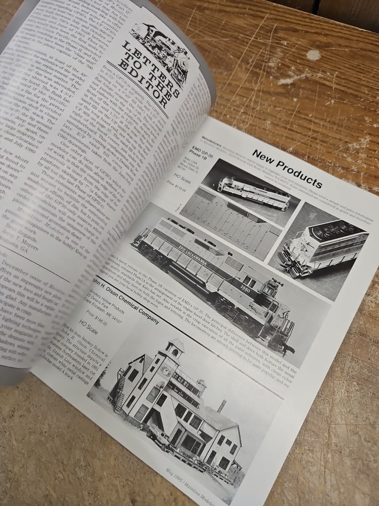 Vintage Mainline Modeler Magazine May 1995