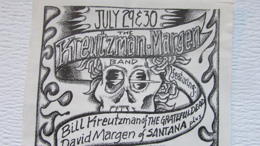 GRATEFUL DEAD-KREUTZMAN HAND BILL