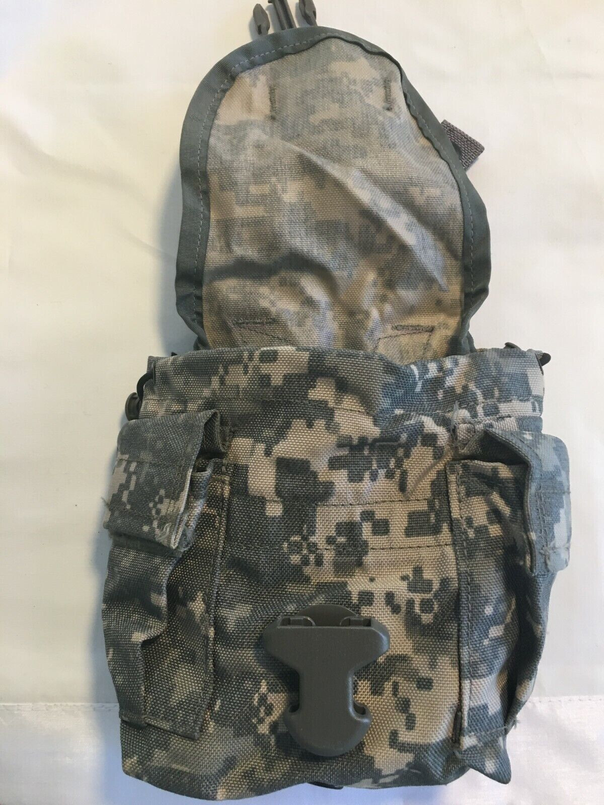 MOLLE II 1 QT Canteen Cover / General Purpose Pouch ACU - 2 Pack EXCELLENT