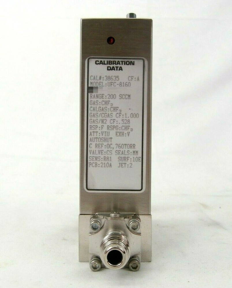UNIT Instruments UFC-8160 Mass Flow Controller MFC 200 SCCM CHF3 Working Spare