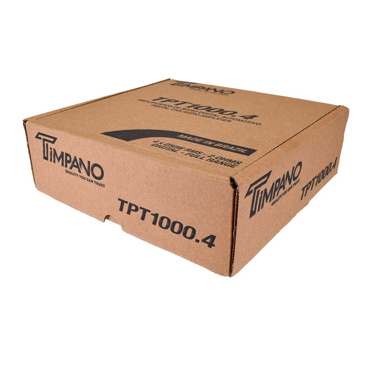 Timpano TPT-1000.4 Amplifier 2 Ohms Compact 4 Channel Full Range Digital Amp