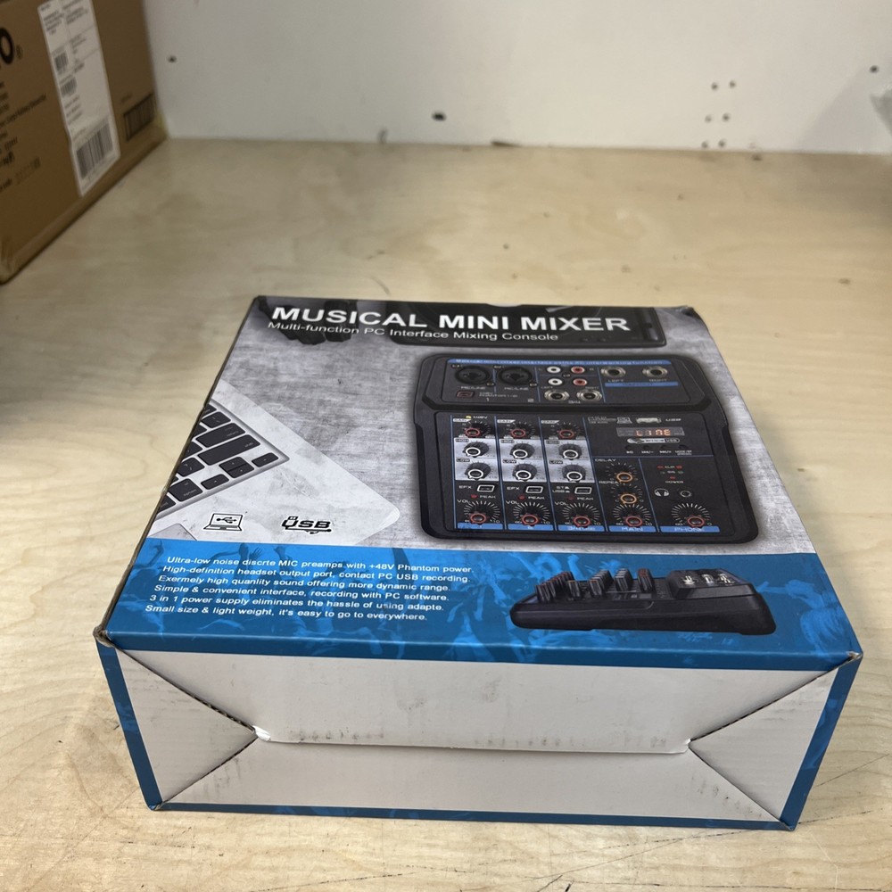 Musical Mini Mixer Multi-function PC Interface Mixing Console