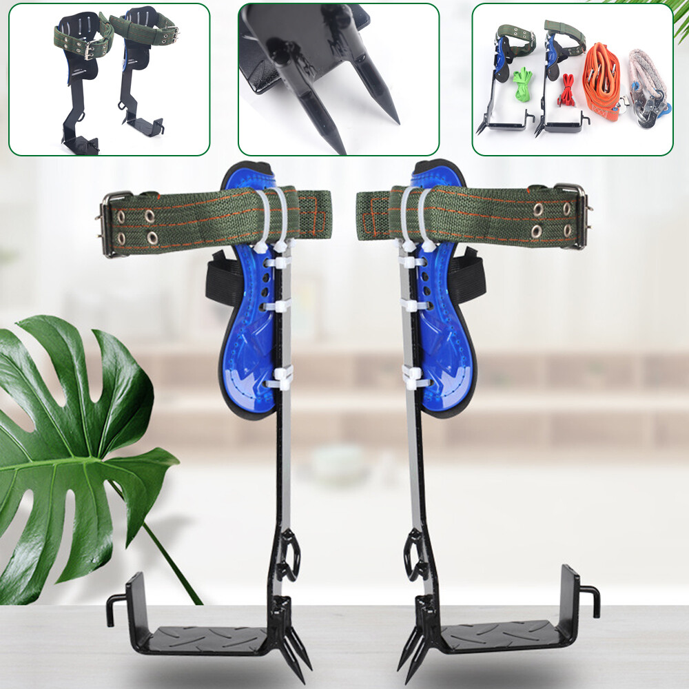 Outdoor Tree Pole Climbing Spike Set Multi-function Pair Tree Climbing Tools Kit