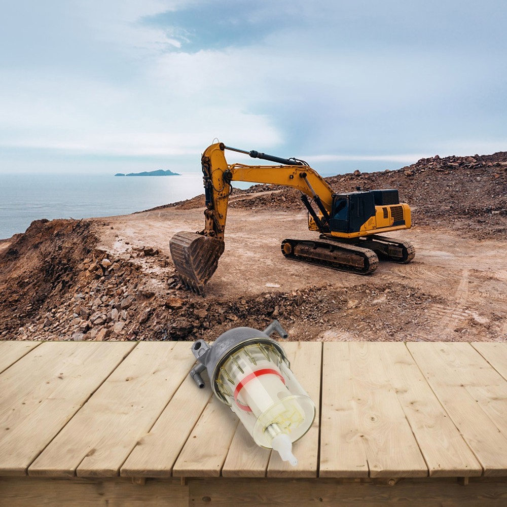 Fuel Water Separator Aluminium Base Replacement For Excavator Separator