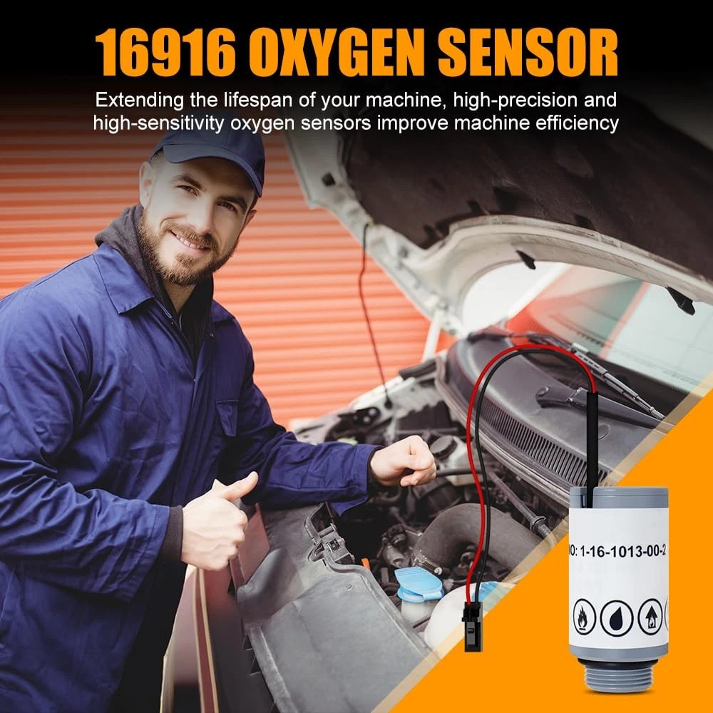 Replacement Oxygen Sensor - 16916 Oxygen Sensor for Robinair R-1234yf