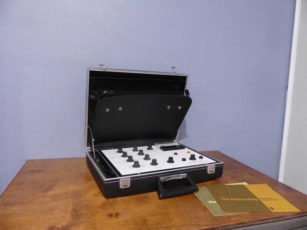 Vintage Beckman Instruments Electrocomp Electric Heating Rare Early Computer