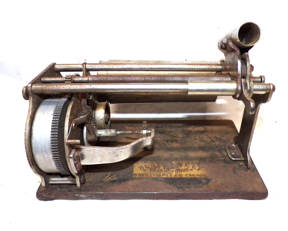 BUSY BEE CYLINDER PHONOGRAPH PARTS MACHINE