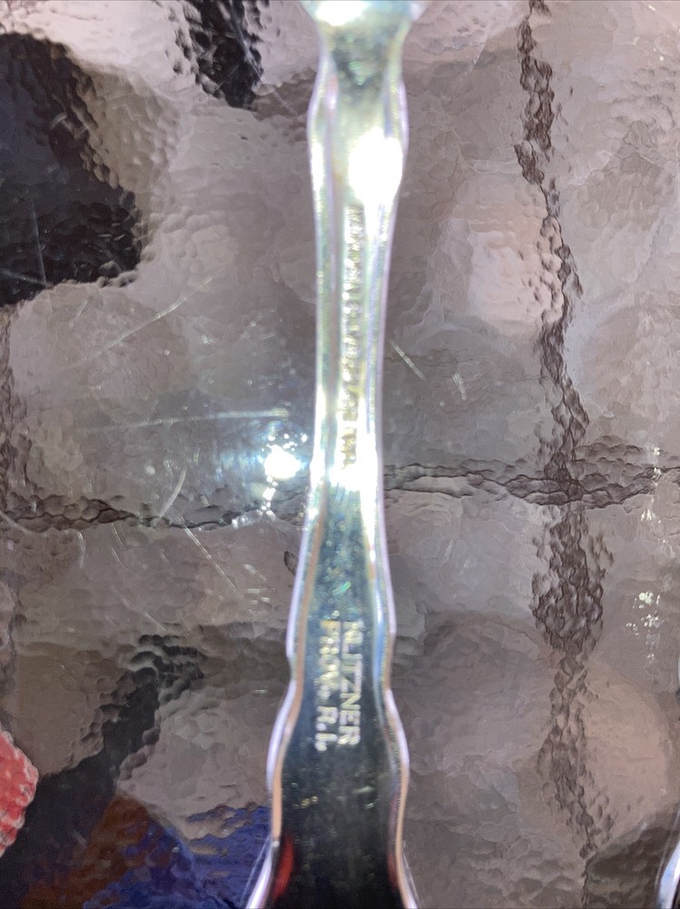 Meriden Silver Plate Spoons Klitzner Prov., R.I. (6)