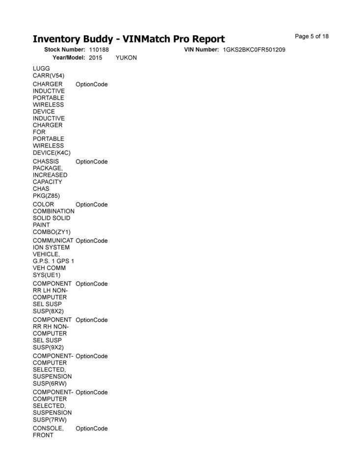 Windshield Mounted Camera Fits 15-16 SRX 10300327