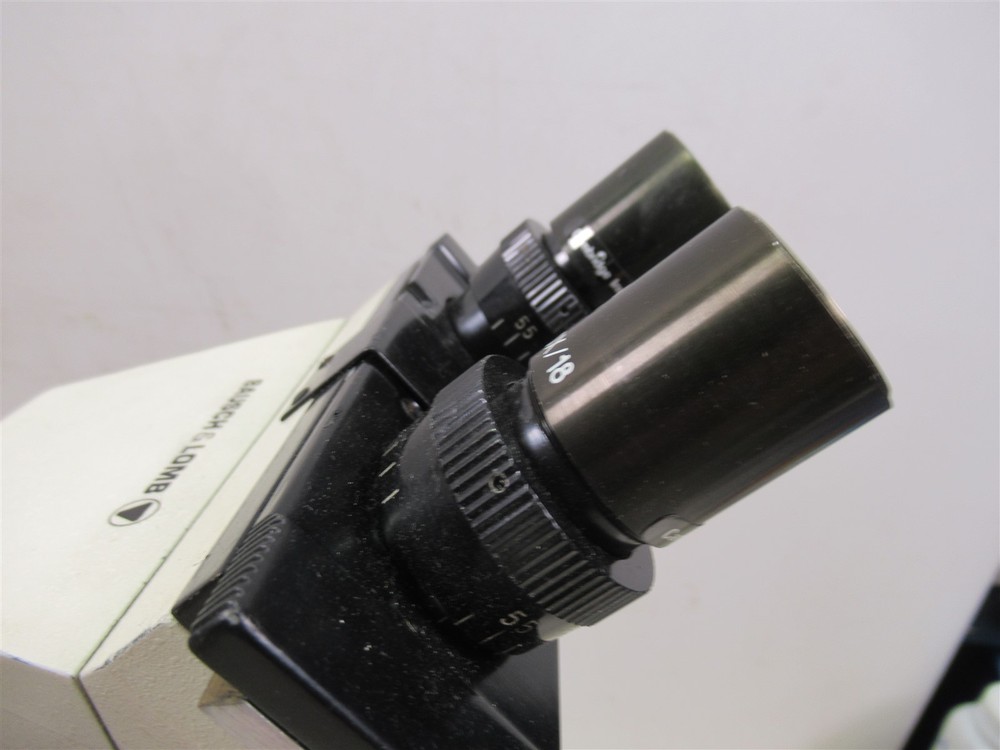 Cambridge Instruments Binocular Microscope Galen III Bausch & Lomb 4 Objectives