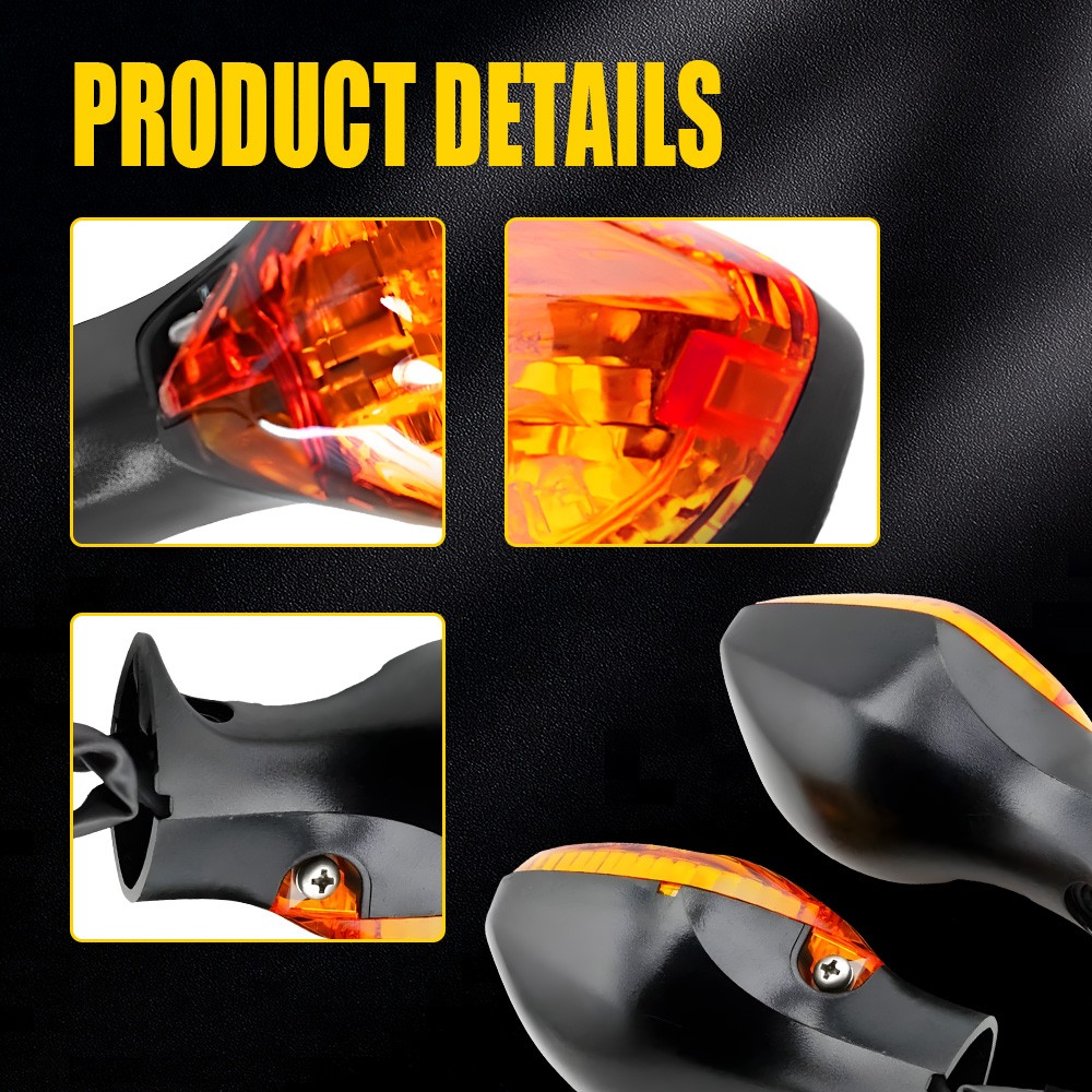 Front/Rear Turn Signal Indicators Lights For Honda CBR500R 13-18 Super Bright